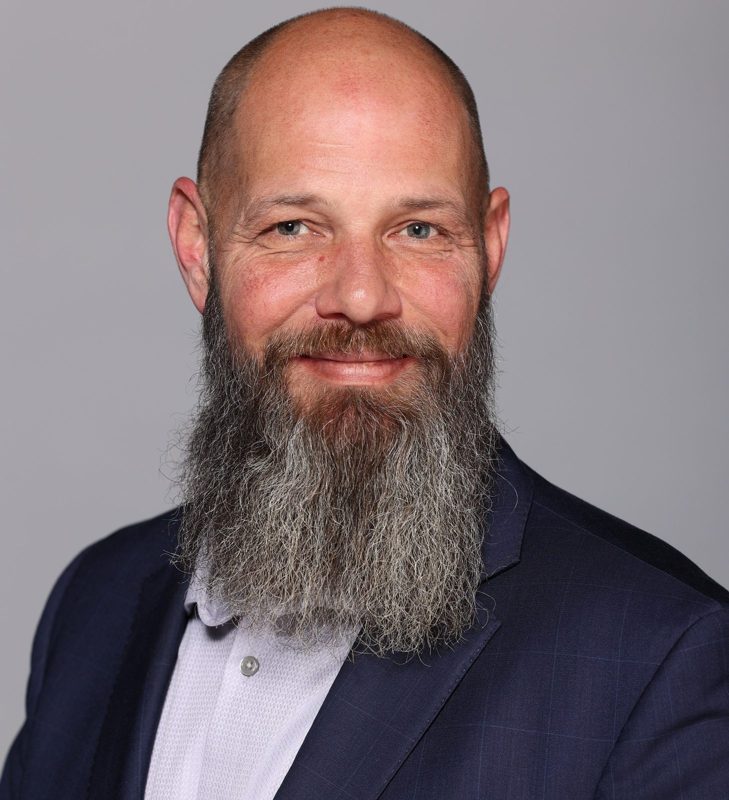 Joe Grant smiling